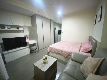 For RentCondoOnnut, Udomsuk : Beautiful decoration, fully furnished, near BTS Bang Chak, only 80 meters