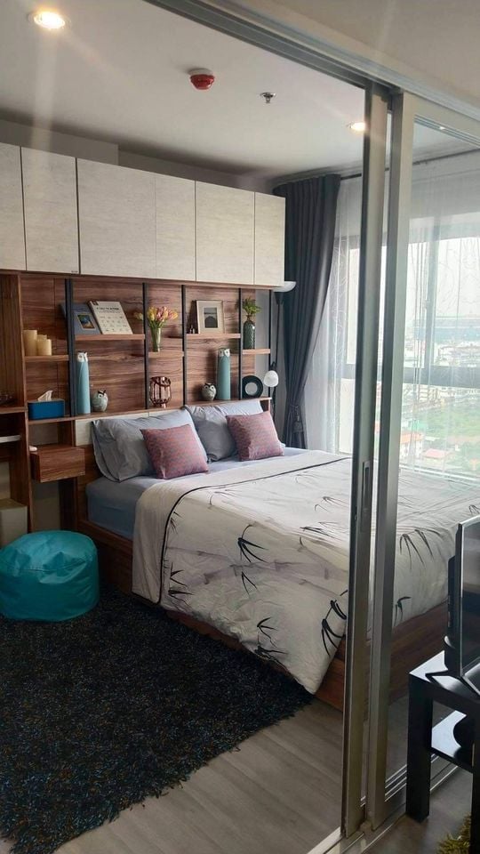 For RentCondoปิ่นเกล้า จรัญสนิทวงศ์ : The Parkland Charan - Pinklao Condo for rent : 1 bedroom for 31 sqm. River View on 19th floor C building.with nice decorated , fully furnished and electrical appliances.Next to MRT Bangyikhan.Rental only for 13,500 / m.