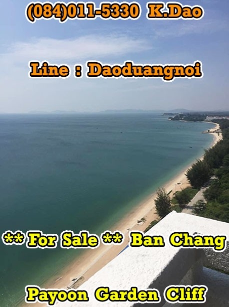 ขายคอนโดระยอง : Payoon Garden Cliff, Ban Chang *** For Sale ***