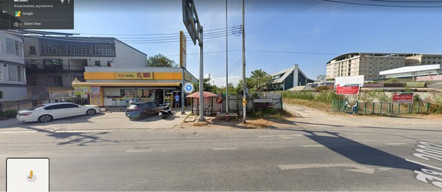 ขายที่ดินบางนา แบริ่ง ลาซาล : ขายที่ดิน 4 ไร่ ใกล้ เอแบค บางนา-ตราด กม. 26 บางเสาธง สมุทรปราการ ที่แปลงสวย ด้านหน้าติดถนน