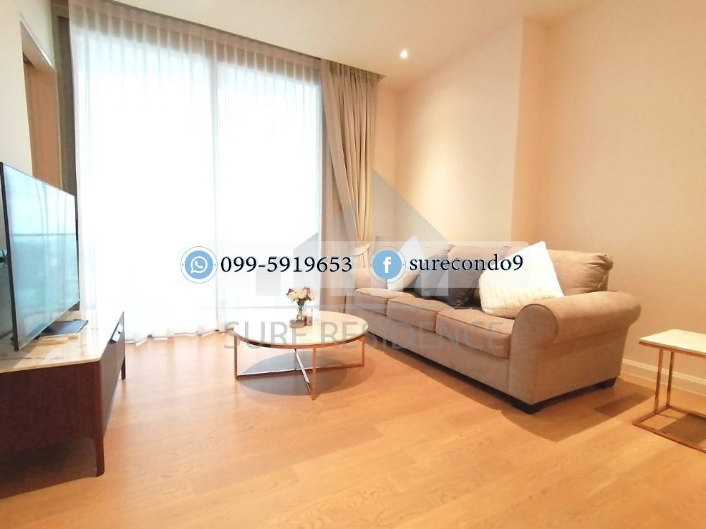 ให้เช่าคอนโดวงเวียนใหญ่ เจริญนคร : 8029-A😊 For RENT ให้เช่า 1 ห้องนอน🚄ใกล้ BTS สะพานตากสิน🏢แมกโนเลีย วอเตอร์ฟรอนท์ เรสซิเดนซ์ Magnolias Waterfront Residences🔔พื้นที่:79.00ตร.ม.💲เช่า:65,000฿📞O65-9423251,O99-5919653✅LineID:@sureresidence