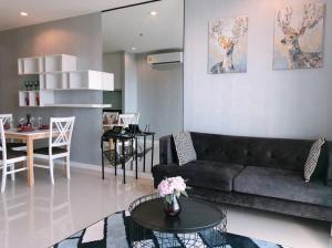 For RentCondoRama9, Petchburi, RCA : Circle Condominium For Rent 2Bedroom 2Bathroom Size 75 sqm