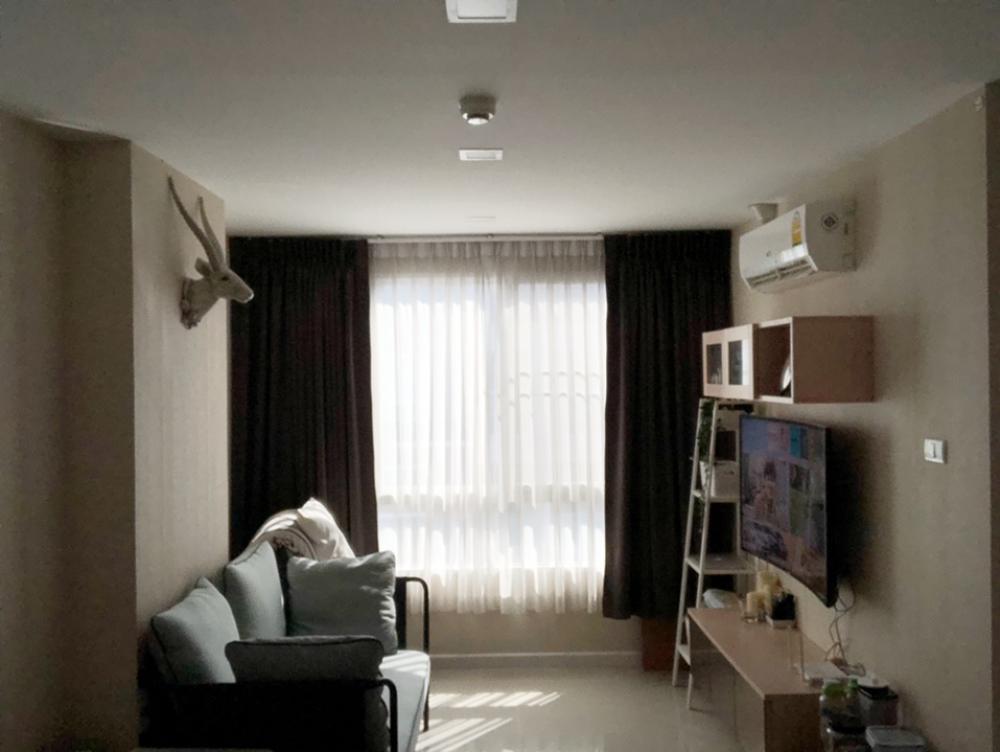For RentCondoVipawadee, Don Mueang, Lak Si : JW Donmuang Condo, Don Mueang, large room, 40 sq m, special, with built-in kitchen, fully furnished, opposite the airport red line train