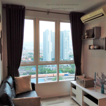 For SaleCondoThaphra, Talat Phlu, Wutthakat : Sale with tenant The Key Sathorn Ratchapreuk 1 bedroom 16 A fl in Muaeng Thong. (ALP-C-2111001)