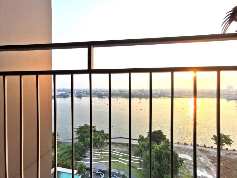 For SaleCondoRama3 (Riverside),Satupadit : Condo for sale, U Delight Riverfront Rama 3, front bathroom, cheapest price, Rama 3 area, size 34 sq m. Fully furnished, price only 4.29 million