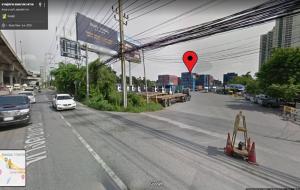 For SaleLandBangna, Bearing, Lasalle : Land on Bangna-Trad Road, km. 6, inbound, next to Bangna Tower in the area of the trainer