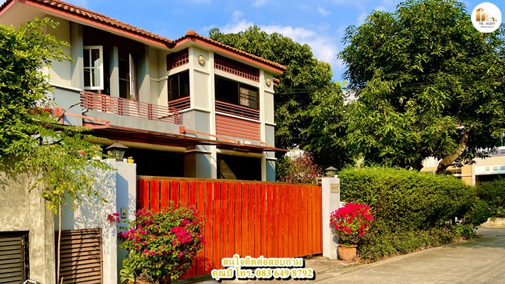 For SaleHousePathum Thani,Rangsit, Thammasat : Second-hand house for sale, Home Place, Rangsit, Pathum Thani, near Workpoint, area 65.2 sq.wa., behind the rim, 4 bedrooms, 4 bathrooms, very good location, next to the red train. Future Park