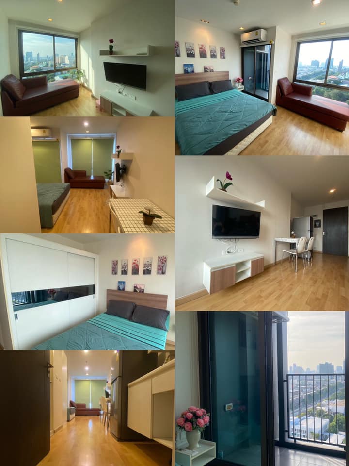For RentCondoRama9, Petchburi, RCA : Condo for rent, Casa Asoke, Din Daeng, 23rd floor.