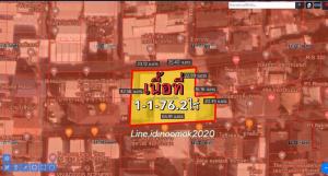 For SaleLandKasetsart, Ratchayothin : # Land for sale, good location, 576.2 square meters, Soi Ratchadaphisek 36, separate 9-3-4 Land on both sides of the road In the city area Y.5-13