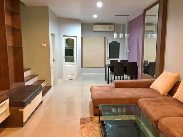For RentTownhouseOnnut, Udomsuk : Good location in On Nut area, only 3km from BTS On Nut. Townhouse for rent, 3-storey, wide townhouse, 3 bedrooms, 3 bathrooms, My Place Village, On Nut 17, fully furnished, ready to move in, convenient to travel. If interested, contact Khun Pim 0827847036