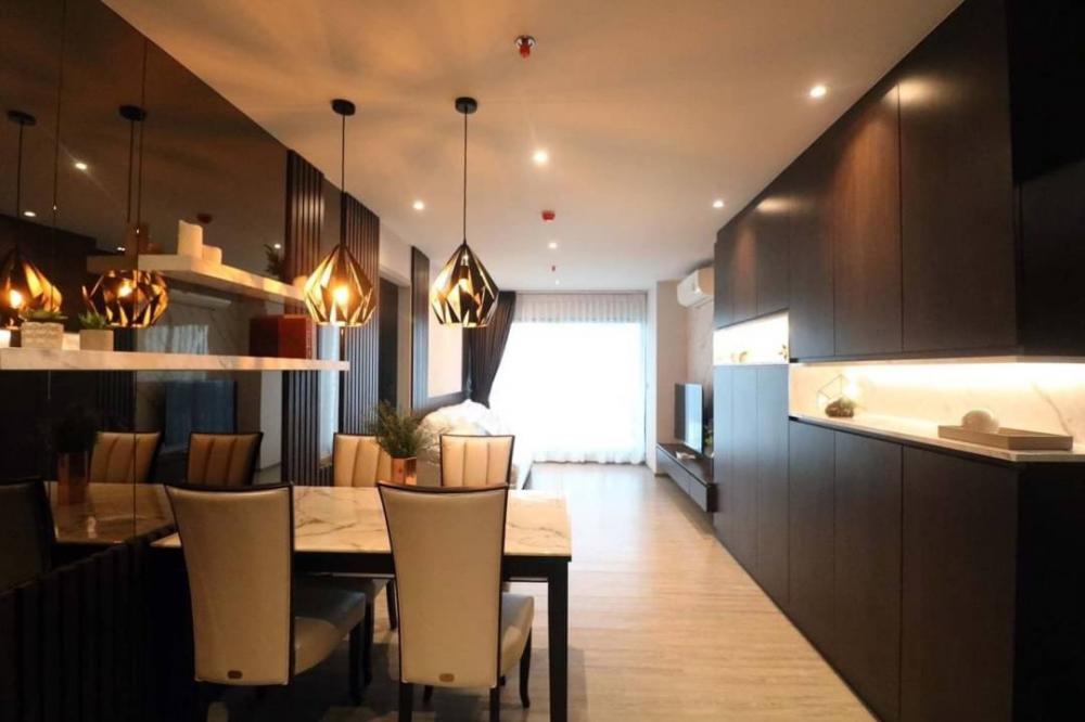 For RentCondoSukhumvit, Asoke, Thonglor : 🔥10819 🔥RHYTHM Ekkamai for rent🔥 Size 80 sq m. Floor 12A!!️ 2 bedrooms, 2 bathrooms!!️
