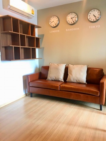 For SaleCondoRama9, Petchburi, RCA : POJ 390 Urgent !!! [[ Sale ]] The Base Rama 9 - Ramkhamhaeng (1 bedroom), 23rd floor, beautifully decorated room, fully furnished. ready to move in
