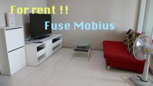 For RentCondoRamkhamhaeng, Hua Mak : High floor For rent Fuse Mobius Ramkamhaeng (has VDO)