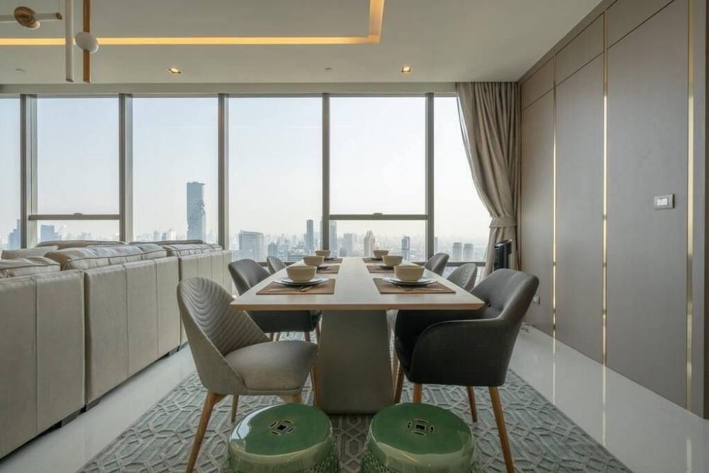 For SaleCondoSathorn, Narathiwat : 🔥Luxury condo The Bangkok Sathorn 2 Bed 132 Sq.m. Fully furnished. Call/Line : 0990950009