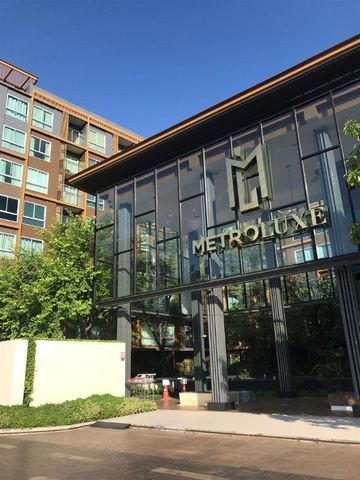 For SaleCondoKasetsart, Ratchayothin : Metro Luxe Kaset, 6th floor, next to RS garden, east side, comfortable view, for sale by owner.