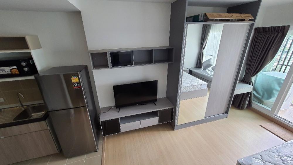 For SaleCondoRamkhamhaeng, Hua Mak : 🔥🔥🔥For Sale!!! Supalai Veranda @ Ramkhamhaeng (next to BTS / morning sunlight side) F.19 Building B, curtain & full set of electrical appliance & furniture (air conditioner/water heater/ microwave/refrigerator/TV/washing machine/ bed&mattress/