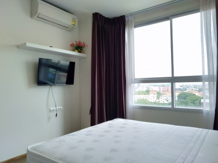 For SaleCondoRamkhamhaeng, Hua Mak : Cheap sale, Condo U Delight @ Huamak Station (open view + fully furnished) 30 sq m, 1 bedroom, 1 bathroom, convenient location, next to the main road, near Airport Link Hua Mak