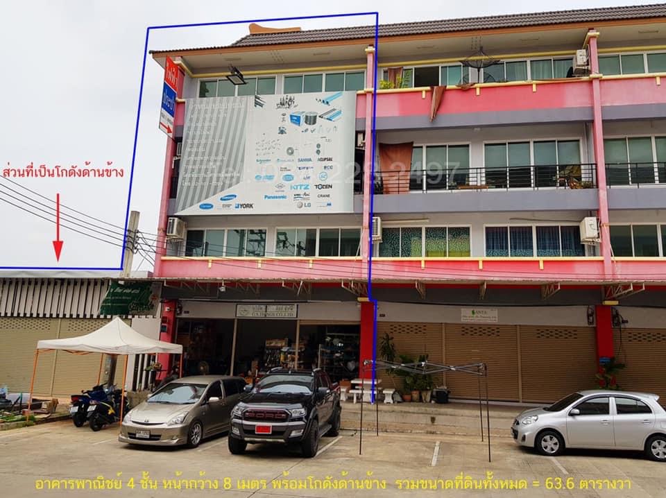 For SaleShophouseBang kae, Phetkasem : Urgent sale, 4-story commercial building, Sampeng 2 Project.