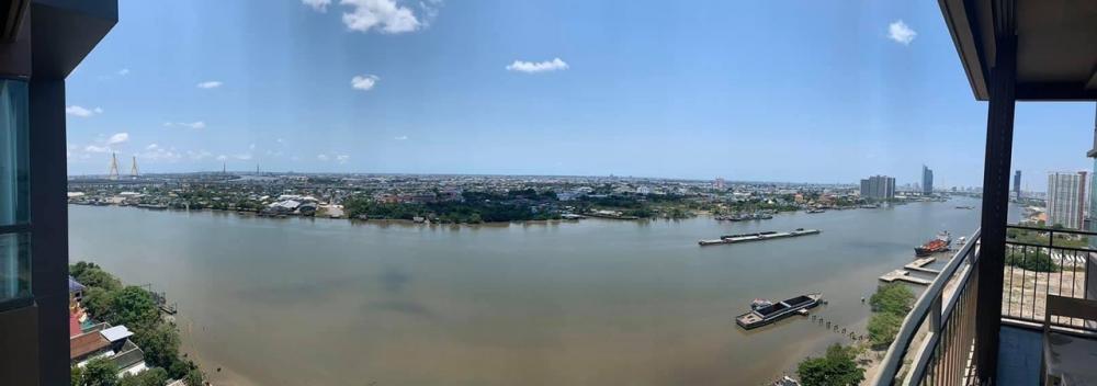 ขายคอนโดพระราม 3 สาธุประดิษฐ์ : ขาย 13.5 ห้องRiverfront ขนาด91 ตร.ม ชั้นสูง