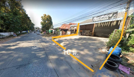 For SaleShophouseKhon Kaen : Commercial building for sale in Mueang Khon Kaen, 65 sq wa, 1 floor, 1 booth, Kasikorn Thung Sang Road. near Silanakorn Market