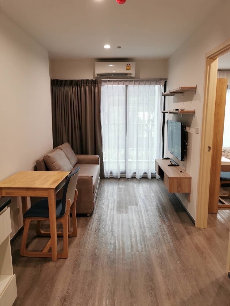 For RentCondoPattanakan, Srinakarin : Condo for rent: Rich Park @ Tripple Station Hua Mak, beautiful room 🔥 next to the Airport Link Hua Mak 🔥.