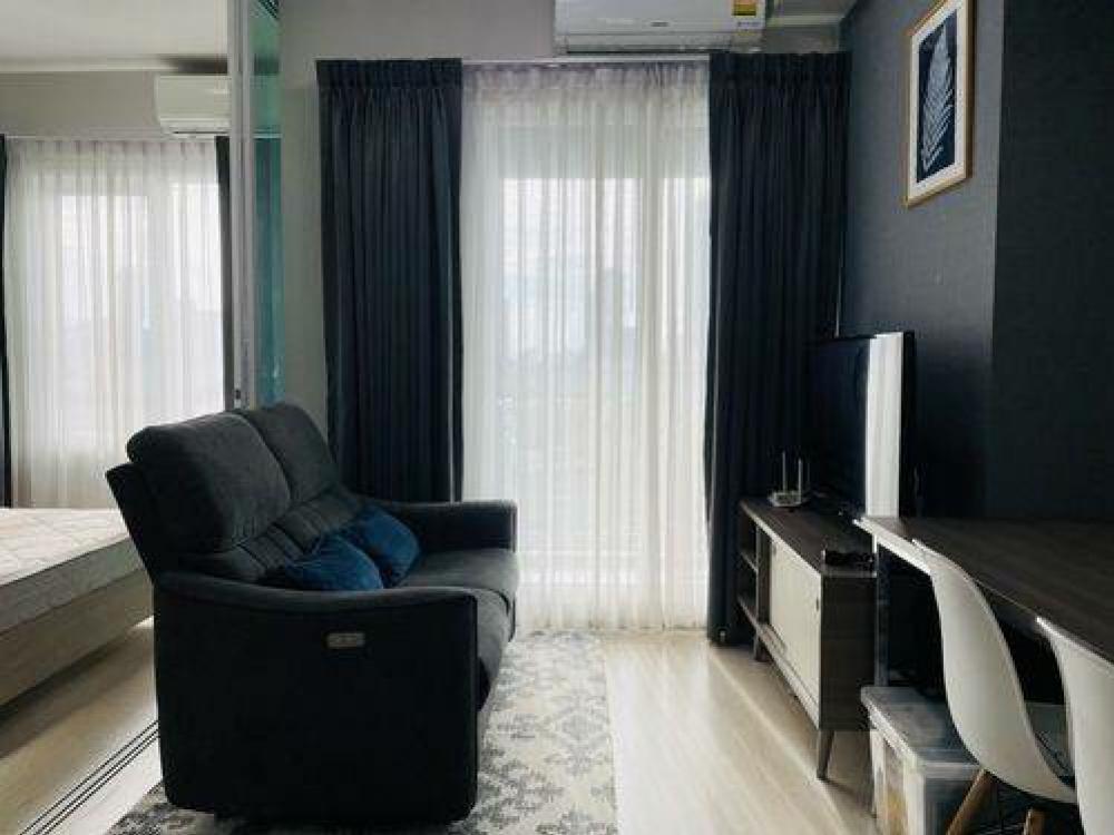 For SaleCondoRatchadapisek, Huaikwang, Suttisan : Condo for sale, Chapter One Eco, Ratchada-Huay Kwang, corner room, size 30.23 sq.m., floor 12A, price 3.35 million, selling at cost, the wall is not attached to other rooms. Fully furnished Plus a complete set of electrical appliances