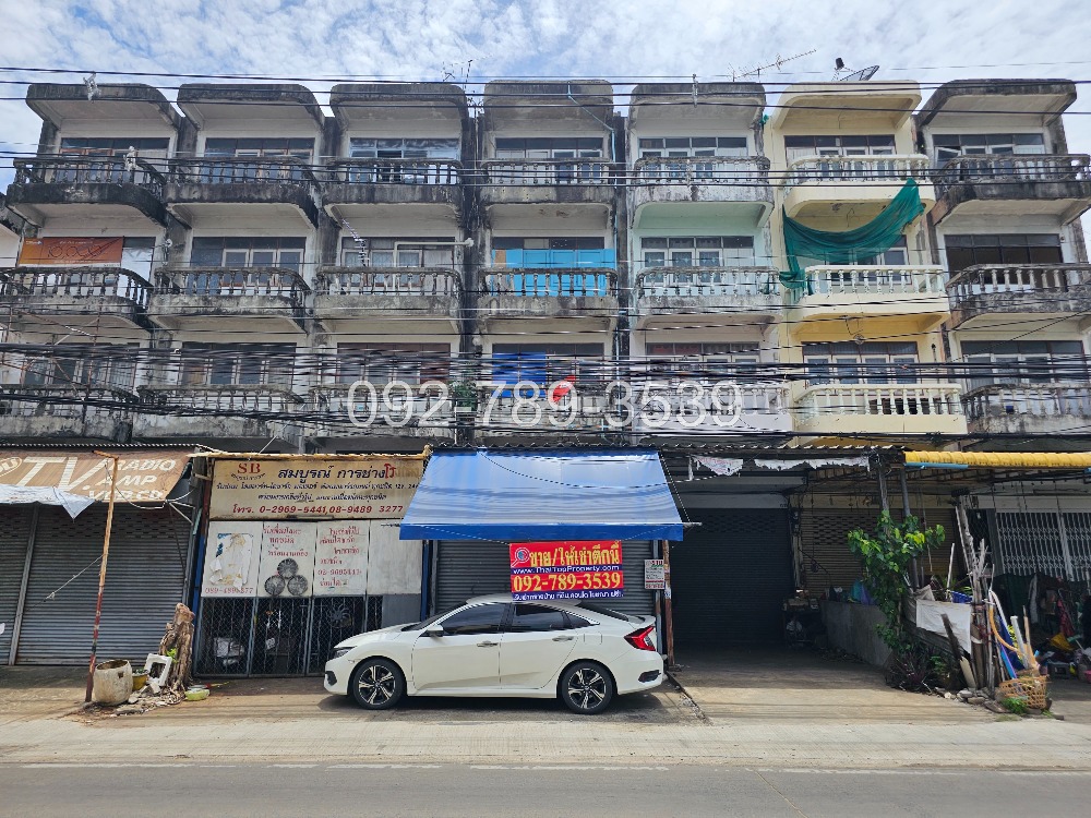 For RentShophouseRattanathibet, Sanambinna : For sale, for rent, commercial building, shophouse, Rewadee, Nonthaburi, Soi Rewadee, Talat Khwan, Mueang Nonthaburi