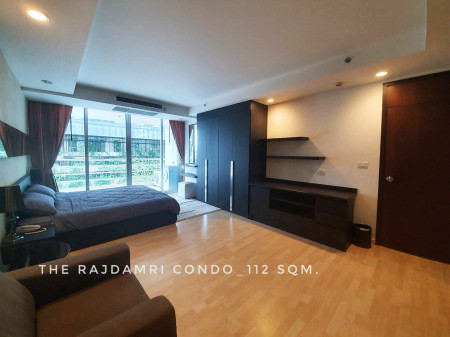 For RentCondoWitthayu, Chidlom, Langsuan, Ploenchit : FOR Rent Connecting Room 2 bedrooms big living room at The Rajdamri Condo-BTS Ratchadamri