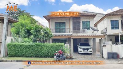 For SaleHousePattanakan, Srinakarin : Sale single house Pruksa ville57  Pattanakarn 38 near BTS onnut - ARL Huamark-Thonglor ( BC17-44 )