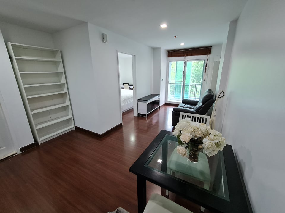 For SaleCondoOnnut, Udomsuk : M4051-Condo for sale, The Next Sukhumvit 52 (GARDEN MIX), near BTS On Nut, has a washing machine, fully furnished, ready to move in.