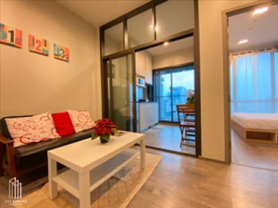 For RentCondoLadprao, Central Ladprao : Condo for RENT *Whizdom Avenue Ratchada-Ladprao *Room on high floor 10+, beautiful view, fully furnished. Ready to move in @18,000 Baht