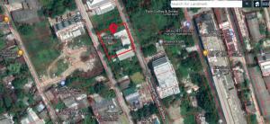 For SaleLandOnnut, Udomsuk : Land for sale 278 square wa in Soi Sukhumvit 101/1, connected two sides of Soi Wachiratham Sathit 36-38.