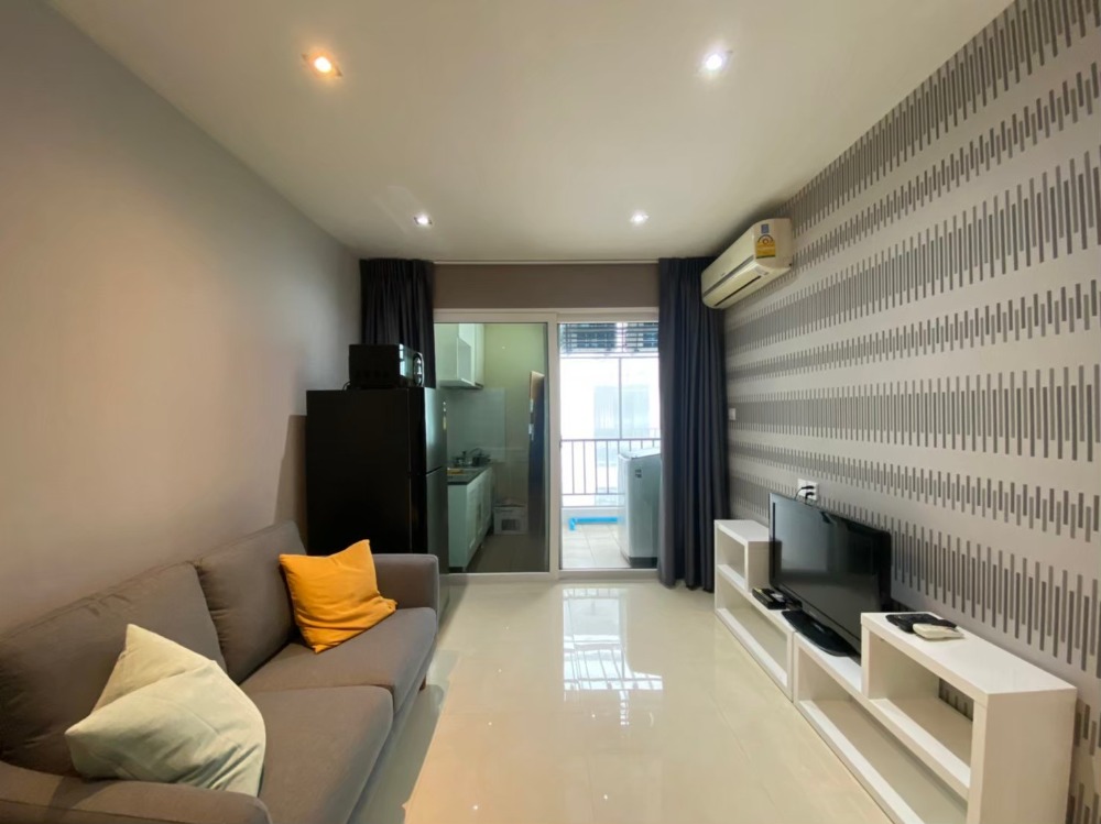 For RentCondoLadprao, Central Ladprao : For rent urgently 10,000.- !!! Ables Condo, 1 bedroom, Soi Ladprao 27, 600 m. from MRT Ladprao (renovated with appliances), ready to move in, near MRT Ladprao