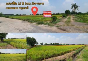 For SaleLandPathum Thani,Rangsit, Thammasat : Urgent sale of beautiful plots of land. 22 rai-2 ngan-58 sq.wa., very cheap, Khlong Si Subdistrict, Khlong Luang District, Pathum Thani Province
