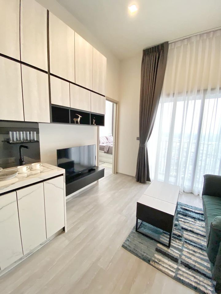 For RentCondoOnnut, Udomsuk : Condo for rent, beautiful room, ready to move in Fully electrical appliances The Line Sukhumvit 101 28 sqm. one bed
