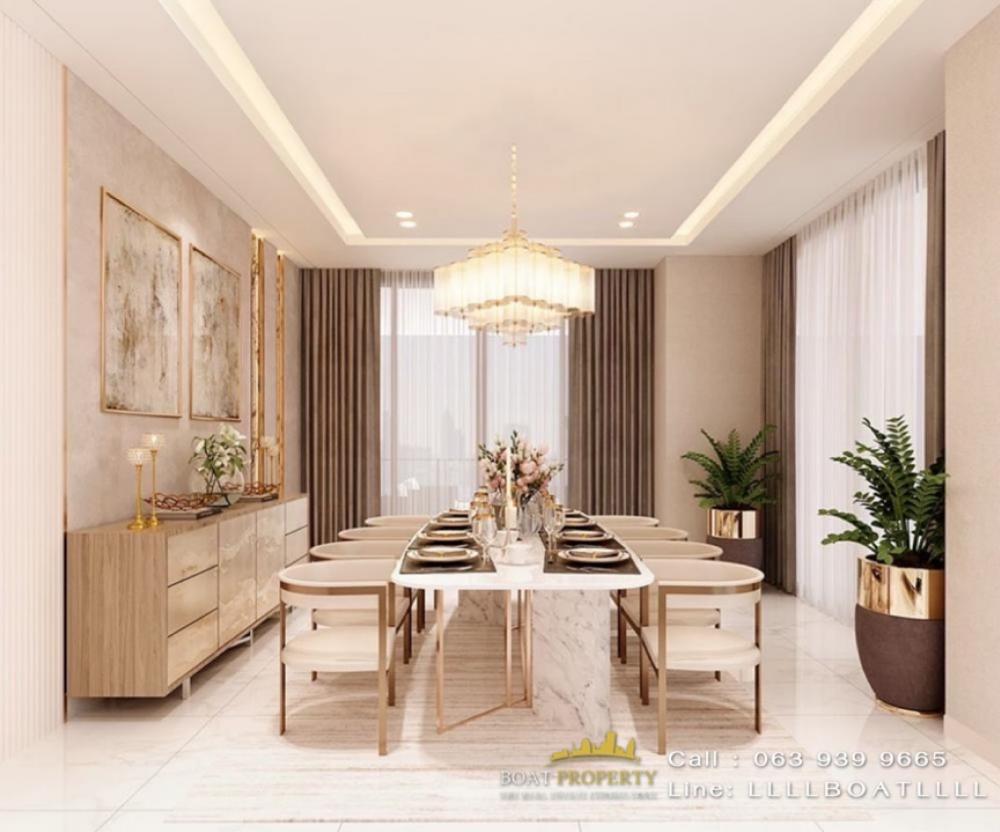 For SaleCondoWitthayu, Chidlom, Langsuan, Ploenchit : For Sale📍4Bed4Bath🛁The Residence At Sindhon Kempinski 📞 0639399665
