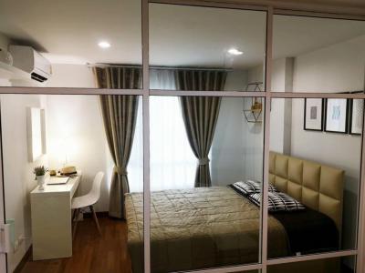 For RentCondoOnnut, Udomsuk : NC-R1112 For rent, Home Sukhumvit 81, near BTS On Nut, 700 m. "Wide front room, open view, near the swimming pool", size 28 sq m. 1 bedroom.