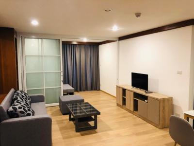 For RentCondoSukhumvit, Asoke, Thonglor : Condo for rent: Supalai Place Sukhumvit 39, large room, size 77 sqm., fully furnished, near BTS Phrom Phong