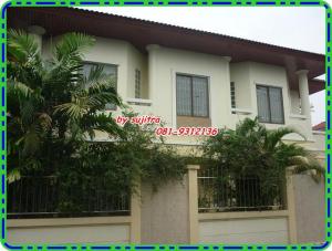 For RentHouseKaset Nawamin,Ladplakao : House for rent, 2 floors, 124 sq m.
