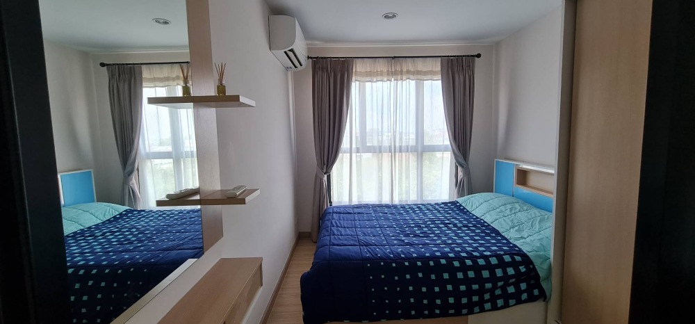 For RentCondoRatchadapisek, Huaikwang, Suttisan : [A681] Available and ready to move in 💥💥💥 Condo for rent ASHER Ratchada / Asher Ratchada, size 27 sq m, 6th floor, Soi 20 June, Intersection 3, near MRT Sutthisan.