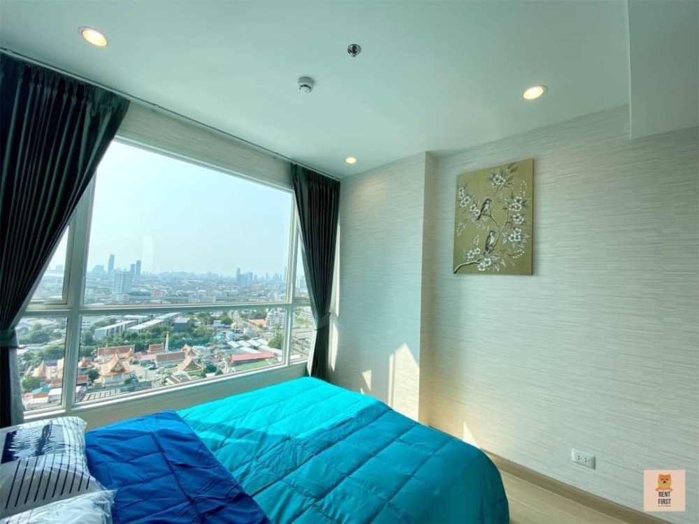 For RentCondoRama3 (Riverside),Satupadit : For rent SUPALAI RIVA GRANDE Rama 3, new room, fully furnished, 75 sq m., 2 bedrooms, 35,000 baht.