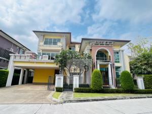 For SaleHouseNawamin, Ramindra : Luxury 3-storey detached house, Grand Bangkok Boulevard, Ratchada-Ramintra 2 (Grand Bangkok Boulevard ratchada-ramintra2)