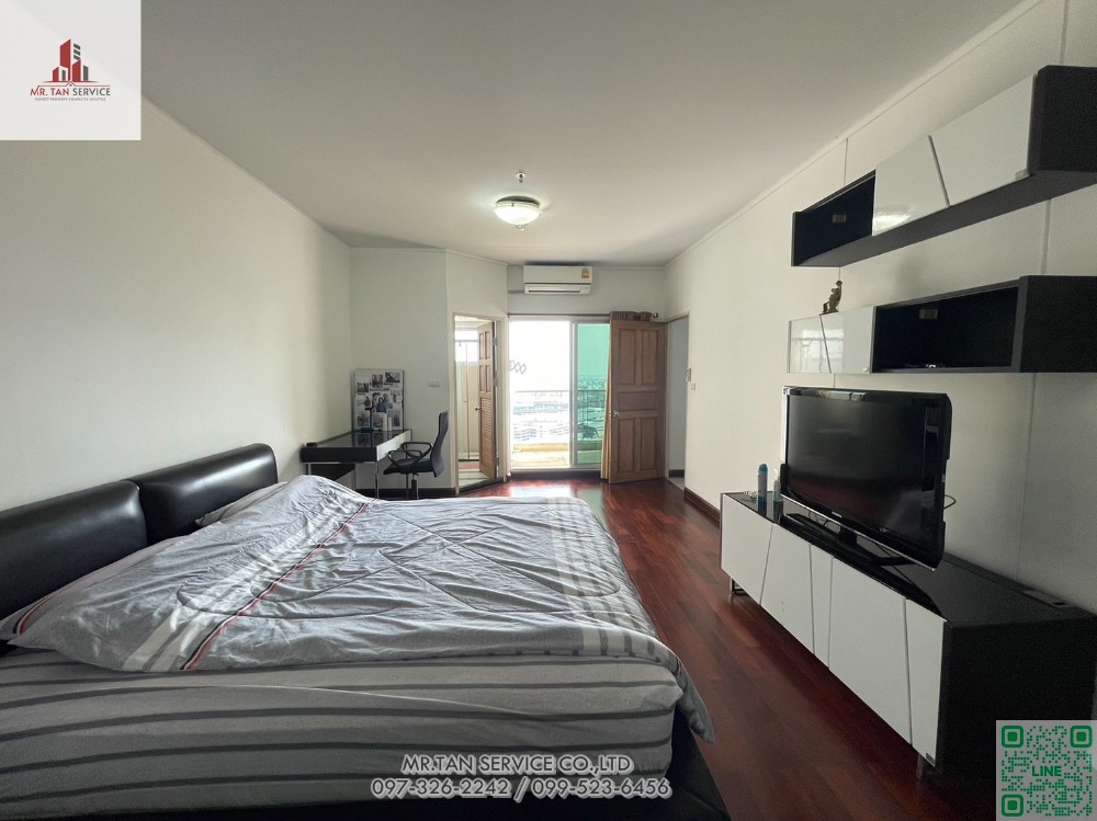 For RentCondoPattanakan, Srinakarin : Condo for rent, Supalai Park Srinakarin, beautiful room, decorated, fully furnished, ready to move in, 25th floor, penthouse room