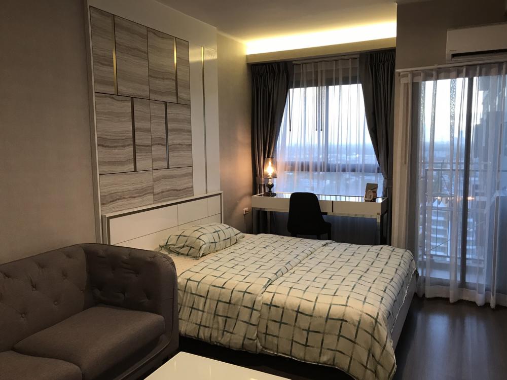 For SaleCondoOnnut, Udomsuk : Sell Ideo S93 Studio room, fully furnished + appliances, price 3 million more, just 80 meters away from BTS Bang Chak, large central, with 7-11, full Starbucks.