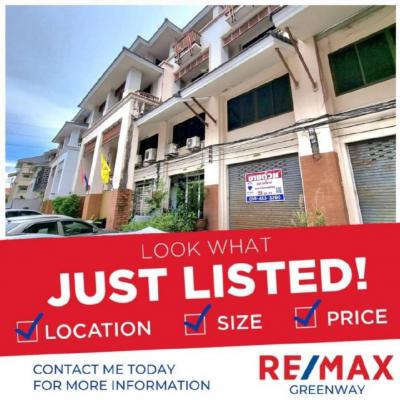 For SaleShophouseRama 2, Bang Khun Thian : sell! ☝️ Modern commercial building, 21 square meters, or make a Home Office at the beginning of the Thonburi Complex project, Rama II Soi 60 (piling behind the building convenient to expand)