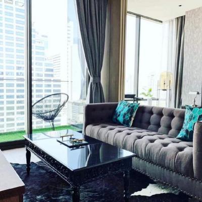 For RentCondoSilom, Saladaeng, Bangrak : 🔥Hot deal big room🔥 Condo for rent Ashton Silom Modern Classic 1 BR 4 Mins to BTS Chong Nonsi (Silom/Sathorn Area)