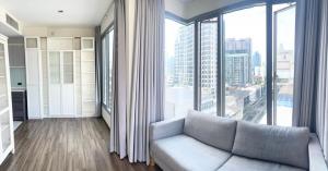 For RentCondoSukhumvit, Asoke, Thonglor : (S)CEI003_P CEIL EKKAMAI **Beautiful room, fully furnished, ready to move in** Clear view, airy, convenient to travel