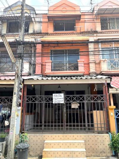 For SaleTownhouseBang kae, Phetkasem : 3-storey townhome for sale (level playing), Sinsap Nakorn Garden Village, Kanchanaphisek Road, Bang Khae, Bangkok