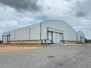 For RentWarehouseChachoengsao : Warehouse for rent next to the pier, Ban Pho District, Chachoengsao.