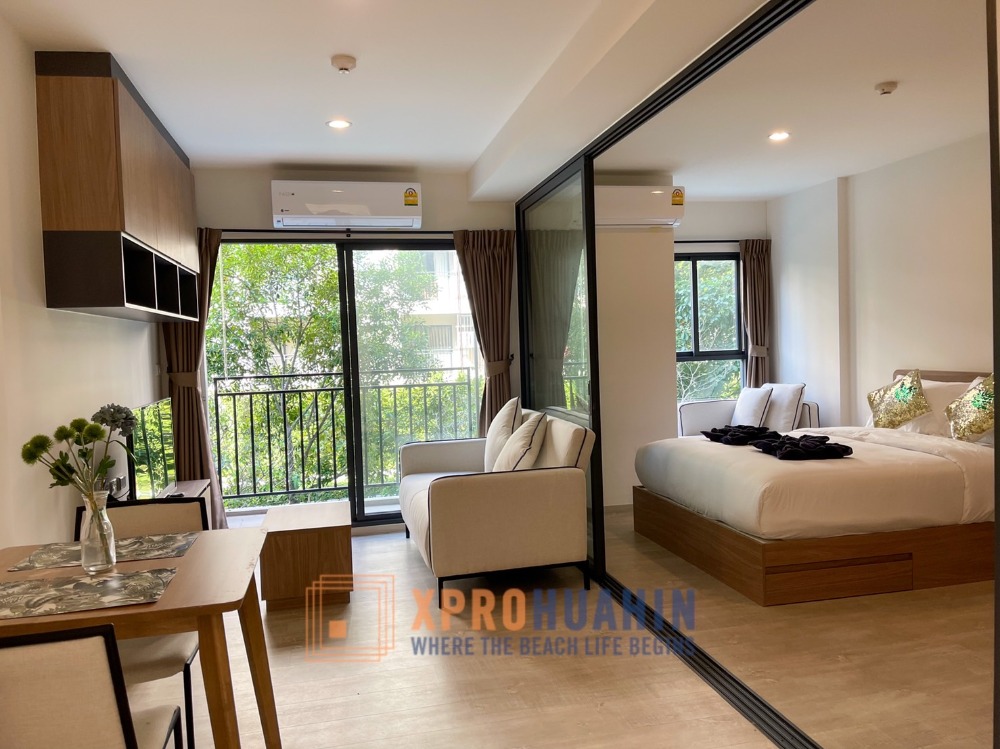 ขายคอนโดหัวหิน ประจวบคีรีขันธ์ : คอนโดวิวสระแบบ 1 ห้องนอน โครงการ ลา กาซิตา หัวหิน